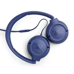 Навушники JBL Tune 530, Blue, 3.5 мм, мікрофон, однокнопковий пульт керування, технологія "Pure Bass", складний дизайн, підтримка Siri та Google Now (JBLT530BLU) - мініатюра 2