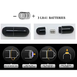 Віброкільце Pretty Love LyBaile Penis Ring Black, 10.5х2.5 см (чорний) - мініатюра 9