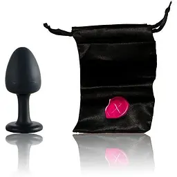 Анальна пробка Dorcel Geisha Plug Diamond XL з кулькою всередині створює вібрації макс діаметр 4.5 см - мініатюра 3