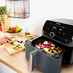 Мультипіч Tefal Easy Fry Mega 1700Вт 7.5л 8 програм пластик темно-сірий - мініатюра 5