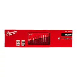 Набір ключів накидних метричних хромованих MILWAUKEE, (6x7/8x9/ 10x11/ 12x13/14x15/16x17/ 18x19/20x22 /21x23/ 24x27/25x28/30x32м - мініатюра 3
