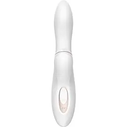 Вакуумний вібратор-кролик Satisfyer Pro Plus G-Spot Rabbit, перший кролик із вакуумом та вібрацією - мініатюра 3