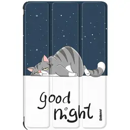 Чохол до планшета BeCover Smart Case Samsung Tab S9 Plus (SM-X810/SM-X816)/S9 FE Plus (SM-X610/SM-X616) 12.4" Good Night (710378) - мініатюра 3