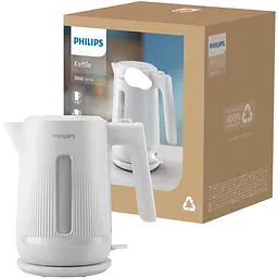 Електрочайник Philips Series 3000 білий (HD9411/00) - мініатюра 3