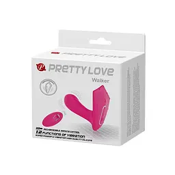 Вібратор Pretty Love Walker 9.7 см рожевий - мініатюра 10