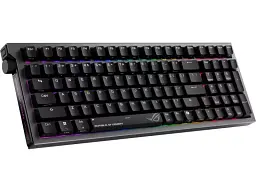 Клавіатура Asus ROG Strix Morph 96 Wireless NX Snow V2 Black (90MP04IF-BKMA03) - мініатюра 3
