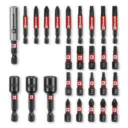 Набір біт Einhell біт і головок, 1/4", 28шт, кейс (108703) - мініатюра 3