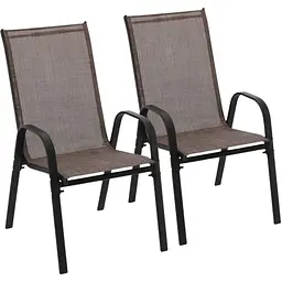 Комплект садових стільців Chomik GARDEN LINE CORTINA коричневий