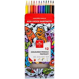 Олівці кольорові Koh-i-Noor Teenage 12 шт. (3552) - мініатюра 2