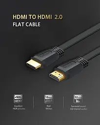 Кабель Ugreen HDMI-HDMI V 2.0 2 м (UGR-70159) - мініатюра 2