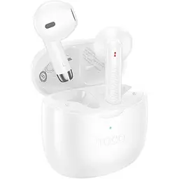 Бездротові навушники Hoco EW201 Graceful true wireless BT headset, BT5.4, 30mAh, 320mAh, 4h, white