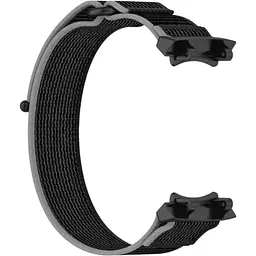 Ремінець DK для Xiaomi Amazfit T-Rex 3 Nylon Merger Sport Loop (black / grey)