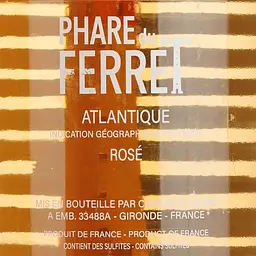 Вино Phare Du Ferret Atlantique, рожеве, сухе, 0,75 л - мініатюра 6