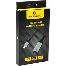 USB-Хаб Cablexpert USB-Hub Type-C на HDMI A-CM-HDMIF8K (A-CM-HDMIF8K) - мініатюра 2