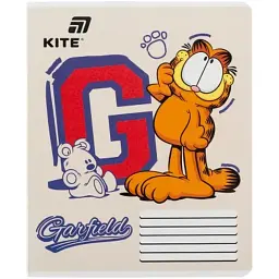 Зошит Kite Garfield, 18 аркушів, клітинка (GF26-236) - мініатюра 7