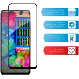 Скло захисне ACCLAB Full Glue Realme 8 (1283126523205) - мініатюра 5