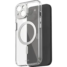 Чехол-накладка Moshi iGlaze Slim Hardshell Case Luna Silver для iPhone 15