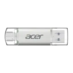 Флеш накопичувач USB 32Gb Acer UT300, Silver, Type-C / USB 3.2 Gen 1 (BL.9BWWA.588) - мініатюра 2