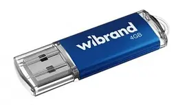 Флеш накопичувач USB 4Gb Wibrand Cougar, синій, USB 2.0 (WI2.0/CU4P1U)
