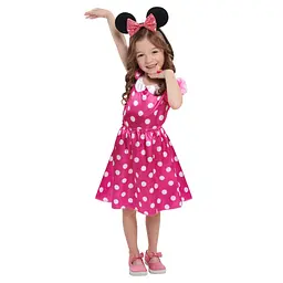 Дитяча скриня-перевдягальня та рольова гра Disney Minnie Mouse, розміри 4-6 років ексклюзивно від Just Play Just Play 89792 - мініатюра 3