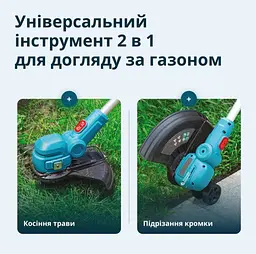 Тример садовий акумуляторний Konner&Sohnen без АКБ та ЗП KS CST-20V - мініатюра 6