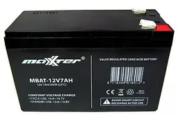 Акумуляторна батарея для ДБЖ Maxxter AGM 12 V / 7 А*ч (MBAT-12V7AH)