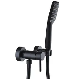 Змішувач для душу Globus Lux Alpen SBT1-105-BB Чорний матовий - мініатюра 3