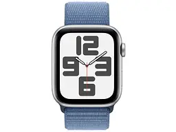 Смарт-годинник Apple Watch SE 2 GPS 40mm Silver Aluminium Case with Winter Blue Sport Loop (MRE33) - мініатюра 2