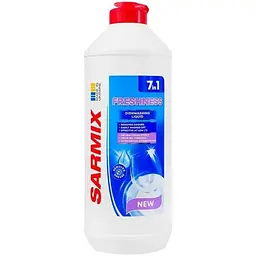 Гель для миття посуду SARMIX 500мл 7в1 Свіжість