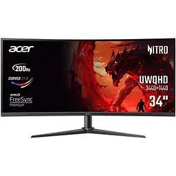 Монітор Acer 34" XZ340CURX0bmiiphx (UM.CX0EE.013) Black teh0022224