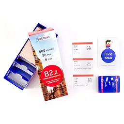 Настільна гра English Student Картки для вивчення англійської мови English Student Upper-Intermediate B2.2 (укр.) (39122616)