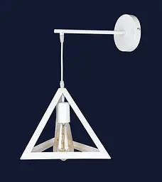 Бра настінне Levistella 756W220F2-1 WH, E27, 60W, білий метал, стиль лофт - мініатюра 2