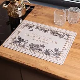 Килимок діатомітовий для сушіння посуду Garden Realm 40*30 см Yiwu HP-42-192 - мініатюра 2