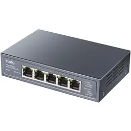 Комутатор Cudy HS105, 5 портовий 100/1000/2500Mbps, 2.5G Metal Switch - мініатюра 2