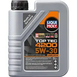 Олива моторна Liqui Moly Top Tec 4200 5W-30, 1 л (7660-8972)