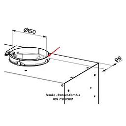 Витяжка вбудована Franke Box Flush EVO FBFE XS A70 (305.0665.361) - мініатюра 3