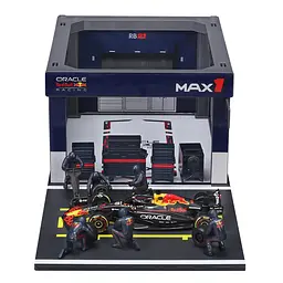 Ігровий набір Bburago Pit Pass Oracle Red Bull Racing RB21 (18-38459 (#1)) - мініатюра 3