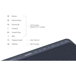 Графічний планшет Huion HS611 Red [82332] - мініатюра 11
