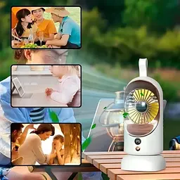 Портативний USB вентилятор 5В (29×11×11см), F-5 - мініатюра 3