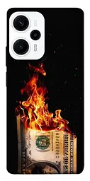 Чохол Demsky Money burn для Xiaomi Poco F5 / Note 12 Turbo