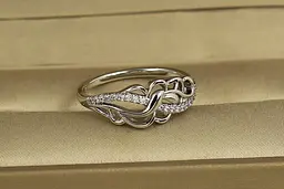 Кільце Xuping Jewelry Пасаж р 19 сріблясте - мініатюра 2