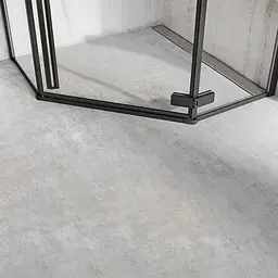 Душова кабіна Rea Diamond 90x90 black mat REA-K5622, Чорний матовий, Універсальна, прозорий - мініатюра 6