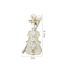 Брошка Скрипка (494693257) - мініатюра 2