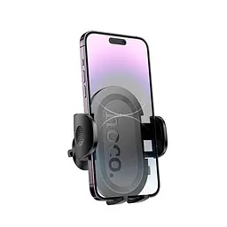 Тримач Hoco Brusco ultra-thin push-type Car holder air outlet H53 4.5-7" - мініатюра 2