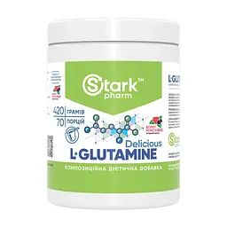 L-глютамін Stark Pharm (L-Glutamine Delicious) 420 г berry punch