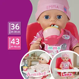 Набір посуду для ляльки Baby Born Миле годування (839768) - мініатюра 6