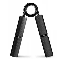 Еспандер-ножиці алюмінієвий PowerPlay 4322 (90 кг) Hand Grip Чорний (PP_4322_90kg_Black) - мініатюра 1