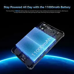 Планшет Oukitel RT3 plus 8" 4/128GB NFC LTE Black (6941749808516) - мініатюра 2