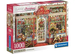 Пазл Clementoni Classic Christmas Collection: Магазин різдвяних подарунків (Classic Christmas Collection - Holiday Shop Puzzle - 1000 pcs.), 1000 ел. (39997)
