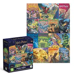Пазл класичний "Harry Potter Книжкові обкладинки" 200657, 250 елементів - мініатюра 3